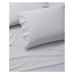Serena & Lily Beach Club Classic Ring 4-PC Sheet Set White/Gray 100% Cotton Full
